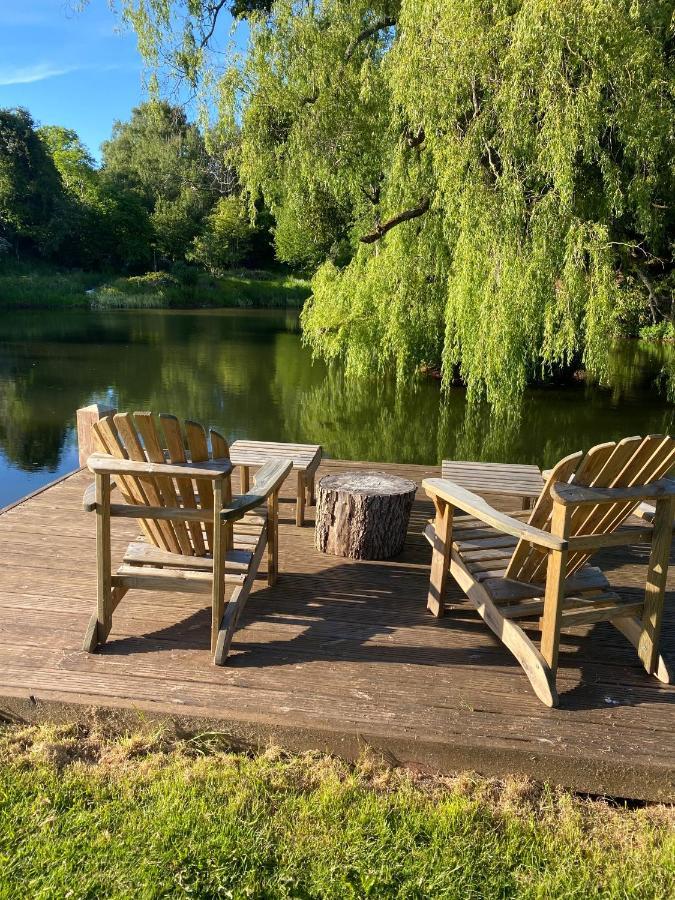 Cwmbach Lodge Luxury B&B Glasbury Eksteriør bilde