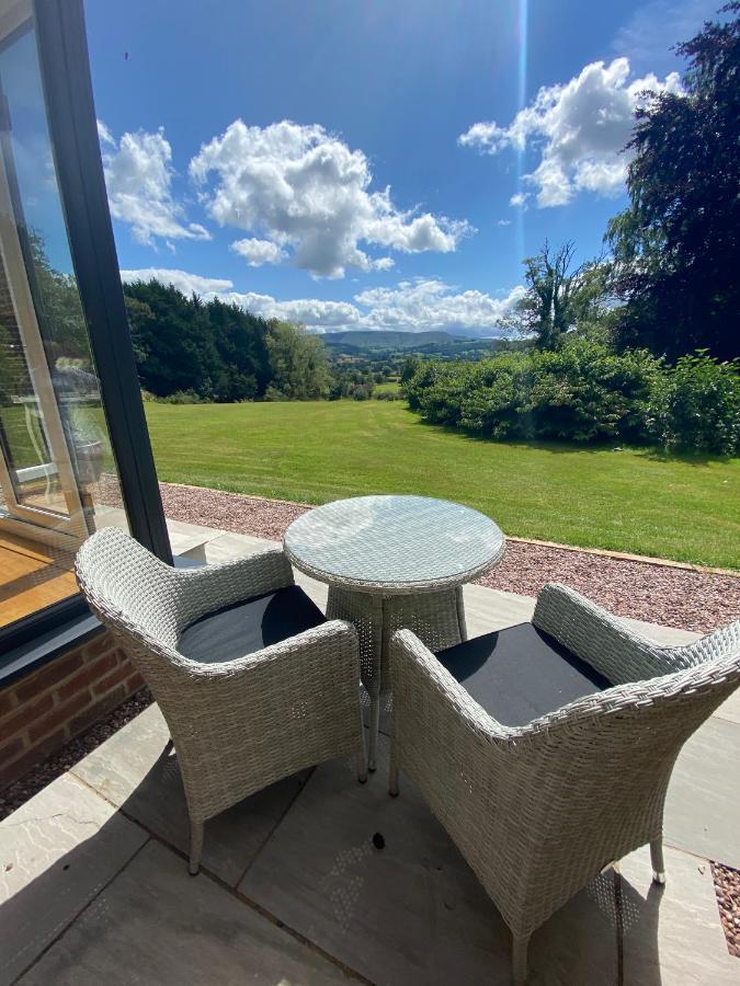 Cwmbach Lodge Luxury B&B Glasbury Eksteriør bilde